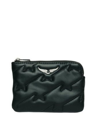 Zadig&Voltaire Mini Uma Wings Zv Quilted Leather Pouch