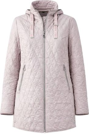 Danwear Padded Jacket - Dames - Parka Jassen - Roze - S - Leer - Jassen