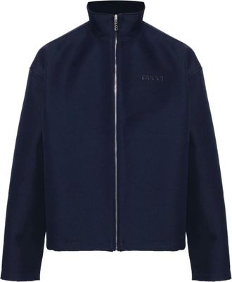 Gucci Hombre, Chaquetas, Azul, Talla: L