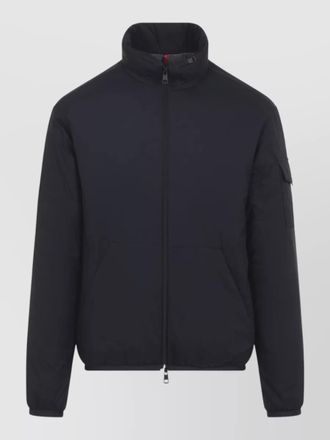Moncler breezes jacket high collar elastic cuffs