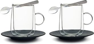 Villeroy & Boch Manufacture Rock Insulated Coffee For Two Set