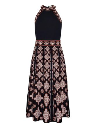 Cara Cara Sandrinna halterneck dress - women - Viscose/Nylon - S - Black