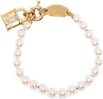 Vivienne Westwood Accessoires, Dames, Geel, ONE Size, Klein Armbandje