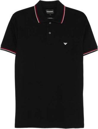 Emporio Armani Polo con colletto a punta - Nero