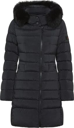 Peuterey Grijze Stijlvolle Jas - Dames - Parka Jassen - Grijs - 3XL - Jassen