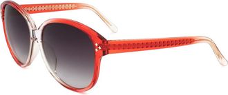 Linda Farrow MATTHEW WILLIAMSON MW74 C3 Womens Sunglasses Red Size 59