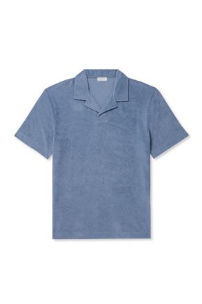 Sunspel Sea Island Cotton-Terry Polo Shirt