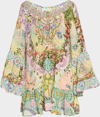 Camilla Just Coasting A-Line Frill Dress