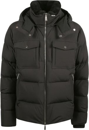 Moorer Alarick Kn Down Jacket - Heren - Gewatteerde jassen - Zwart - XL - Jassen