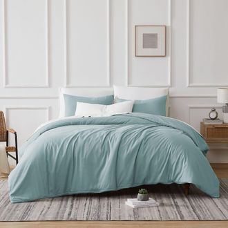 Southshore Fine Linens Vilano Springs Duvet Cover Set in Sky Blue at Nordstrom Rack, Size King/california King