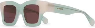 Jacquemus Occhiali da sole - unisex - Zonnebrillen - Groen - ONE Size - Accessoires