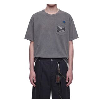 Song for the Mute T-Shirts, male, Gray, Size: L Sftm / Academy Vintage Tee