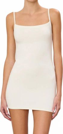 &Eacute;terne 90s Tank Mini Dress In Ivory