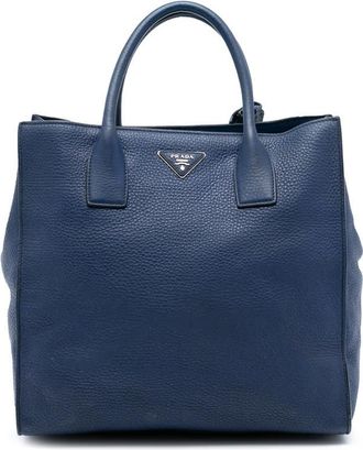 Prada Pre-owned Prada Vitello Daino Open Convertible Tote Ladies LN2D23KLIQQW0UPK