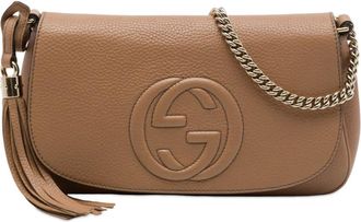 Gucci Pre-owned Gucci Medium Calfskin Soho Chain Flap Crossbody Ladies W8RK1OR30J1QH798