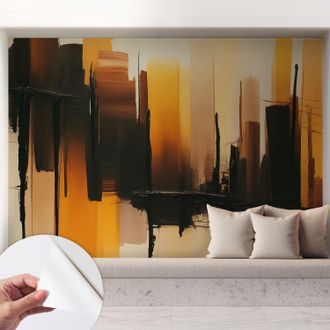 Tulup Carta Da Parati Autoadesiva - Fotomurale - Decorazione Parete - Stile Elegante - Decorazione Casa - Strisce Verticali 208x146 Cm