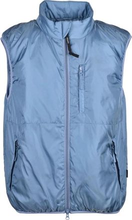 Aspesi Jassen, Heren, Blauw, 2Xl, Nylon, Smanicato in Nylon