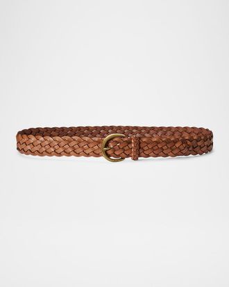Polo Ralph Lauren Braided Leather Belt
