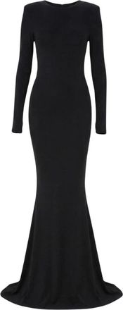 Twentyfourhaitch Mermaid Gown - Dames - Avondkleed - Zwart - XL - Kleedjes