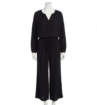 Z Supply Whitesands Wide Leg Pants In Black