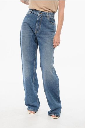 Etro Dark-Wash Denim Regular-Fit Jeans with 24cm Embroidered Pock size 29