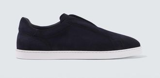 Magnanni Open suede sneakers