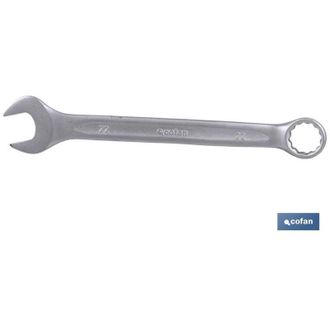 cofan Cofan Llave Combinada 46mm, Llaves Combinadas Pulidas, Pensadas Para Apretar/aflojar Tuercas O Tornillos De Cabeza Hexagonal. El Perfil Con El Mecanis