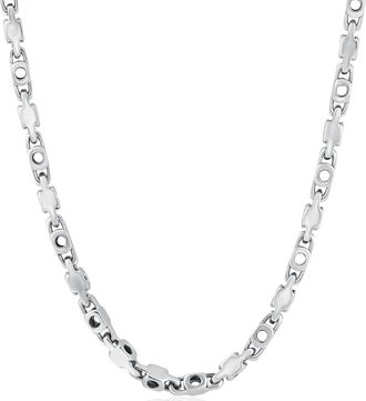 Pompeii3 Mens 14k Gold (95gram) or Platinum (178gram) 5.5mm Link Chain Necklace 24