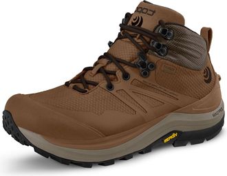 Topo Athletic Mens Trailventure 2 WP Comfortable Waterproof 5MM Drop Trail Running Boots, Athletic Shoes for Trail Running, Brown/Tan, 6.5 UK