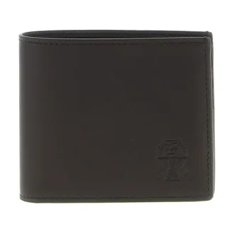 Brunello Cucinelli Calfskin Wallet - male - Brunello Cucinelli - Wallets & Cardholders - Brown - ONE SIZE - Accessories