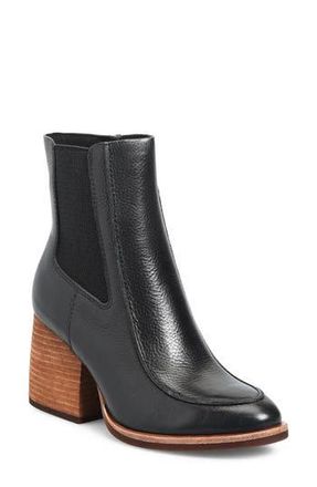 Kork-ease Cantley Bootie in Black Leather at Nordstrom Rack, Size 7.5