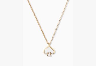 Kate Spade New York Everyday Spade Enamel Mini Pendant