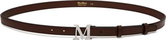 Max Mara Mclassic 20 Belt - Dames - Riemen - Bruin - M - Leer - Accessoires