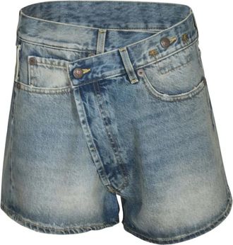 R13 Denim Shorts - Dames - Denim shorts - Blauw - W27 - Denim - Korte Broeken