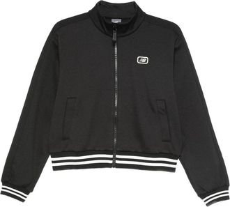 New Balance Zip-up Striped-cuff Jacket