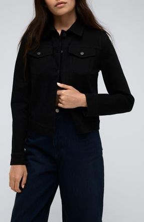 Kenneth Cole Denim Trucker Jacket in Nik Wash at Nordstrom Rack, Size X-Small