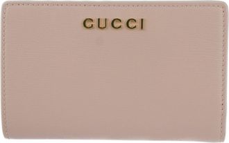 Gucci Pink Leather Wallet (Bi-Fold) (Pre-Owned)