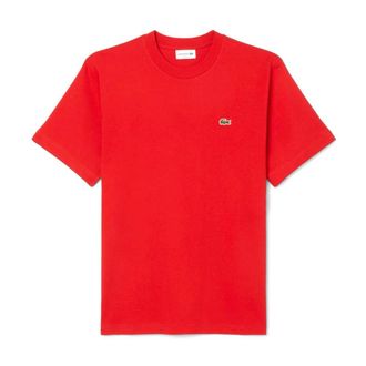 Lacoste Uomo, Top, Rosso, M, new