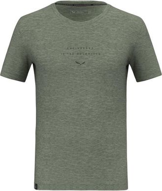 Salewa Eagle EITD Alpine Merino T-Shirt Merinoshirt für Herren | shadow