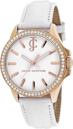 Juicy Couture Womens Jetsetter White Dial Watch