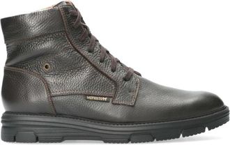 Mephisto Cameron Herenlaars - Donkerbruin - Heren - Veterlaarzen - Bruin - 46 1/2 EU - Leer - Schoenen