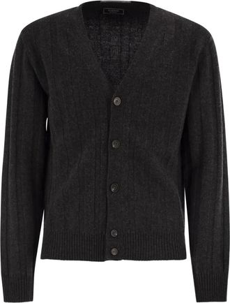 PESERICO Cardigan con scollo a V - Grigio