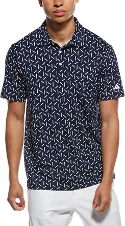 adidas Adidas Ultimate Mesh Print Polo Shirt
