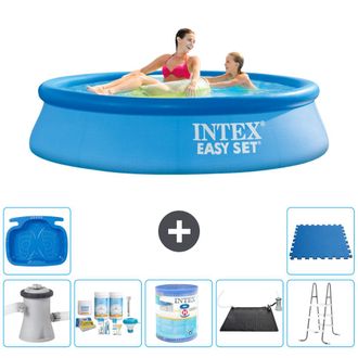 Intex Piscina Easy Set Redonda - 244x61 Cm - 8-piezas S40785