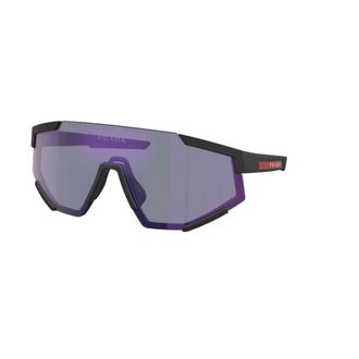 Prada PS 04Ws Zonnebril - Heren - Accessoires - Zwart - Maat: 39 MM Nylon