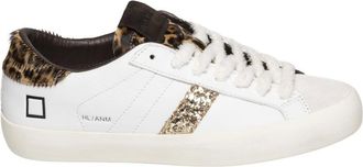 D.A.T.E. D.a.t.e. - Hill Low - Dames - Schoenen - Wit - Maat: 40 EU Zijde