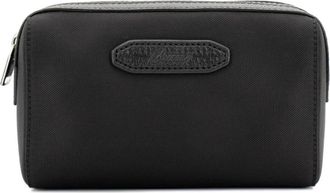 Brioni Nylon Beauty Case met leren inzetstukken - Heren - Toilettassen - Zwart - ONE Size - Nylon - Tassen