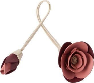 Furla Accessoires, Dames, Rood, ONE Size, Leer, Allegra Rose Charm