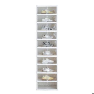 OEM Mueble Para Zapatos - Sevencomfort - Sevencomfort - Plegable Sin Ensamblaje - 10 Estantes - Puerta Magn&eacute;tica