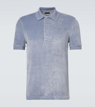 Tom Ford Velvet polo shirt